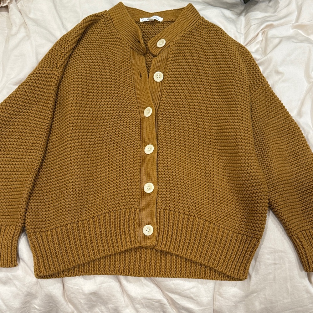 Alex Mill Nico Button-Up Sweater